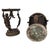 1920s Italian Art Nouveau Bronze Pedestal Side Tables with Dancers, 1920s, Set of 2 For Sale - Image 5 of 9