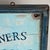 Blue Brilliant Decorative Vintage Tavern Sign in Blues, Advertising Meals Where Miners Are Welcome For Sale - Image 8 of 13
