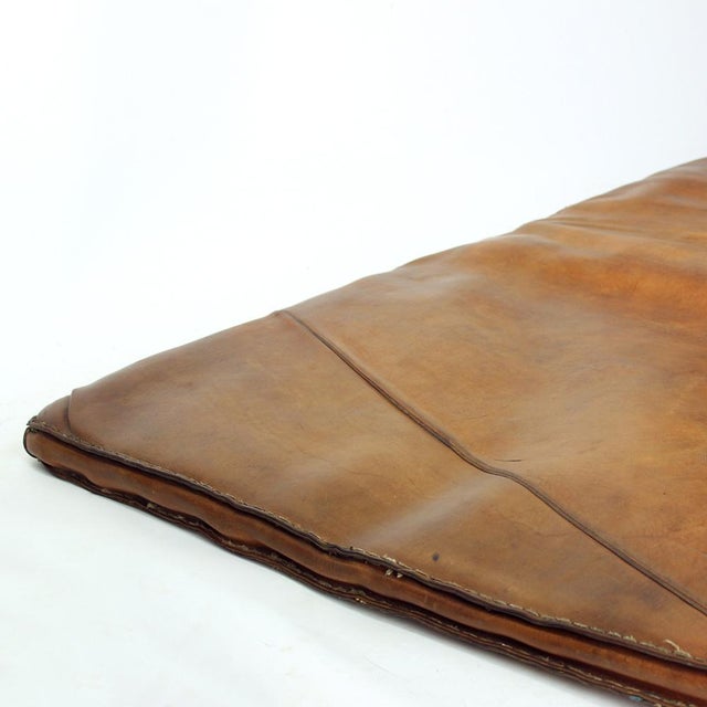 Vintage Leather Gym Mat, Former Czechoslovakia, 1930s For Sale - Image 9 of 14