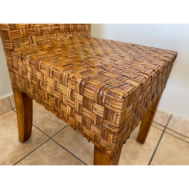 Vintage Rattan Chairs For Sale - Image 4 of 13