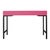 Wood Maple Writing Desk - Pink For Sale - Image 7 of 8