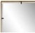 Restoration Hardware modern, minimalist design featuring a sleek metal frame that creates a "floating" effect for the...