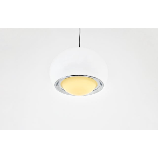 Bud Grande Hanging Lamp attributed to Harvey Guzzini, 1970s For Sale - Image 11 of 11