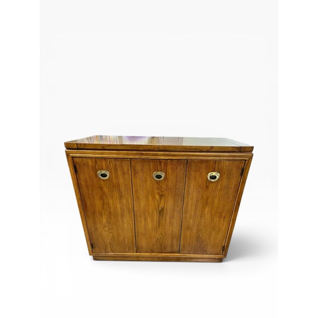 Mid-Century Drexel Expandable Rolling Bar Cart / Server, 1960s For Sale - Image 15 of 16