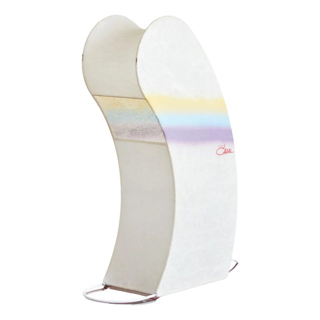 Oblong Rainbow Cocoon Table Lamp by Cazal Crèation, Italy 1970s For Sale