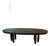 Custom Mgo Stone Classics Green Glazed Lava Stone Oval Dining Table, 106" For Sale