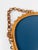 Mid-Century Modern Italian Handcrafted Oval Cane and Bamboo Mirror in the style of Albini, 1960s For Sale - Image 10 of 15