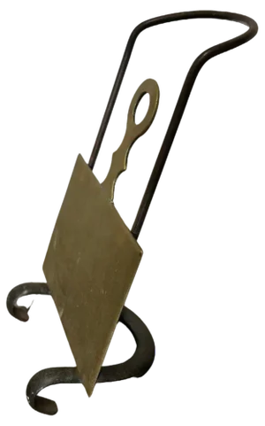 19th Century French Brass and Iron Adjustable Trivet