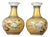 Kangxi Chinese Porcelain Vases, Set of 2 For Sale