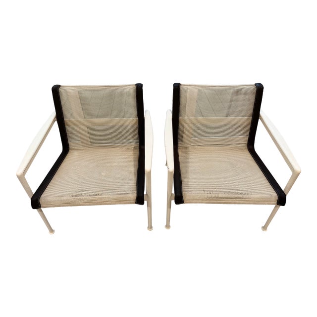 Documented 1967 Richard Schultz for Knoll 1966 Lounge Chairs – A Pair For Sale