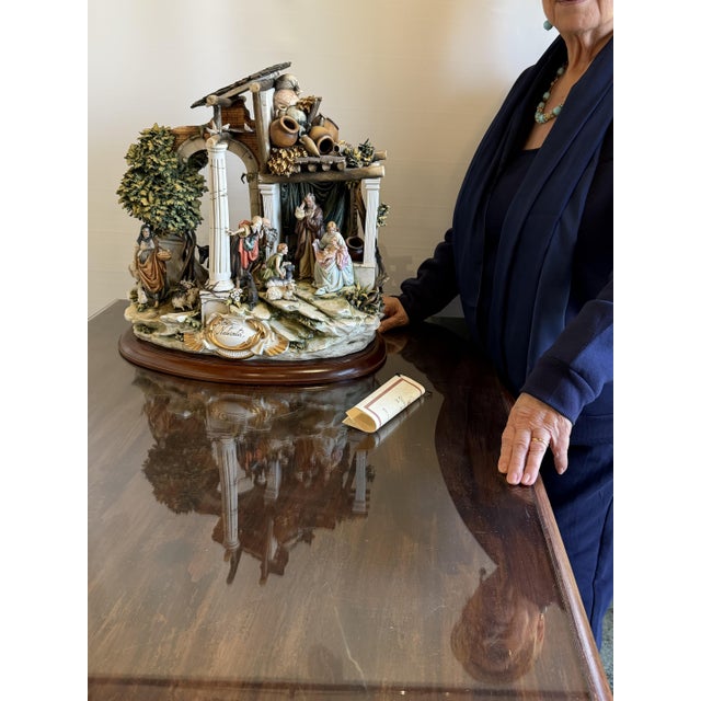 Majestic Prince Nativity Scene from Capodimonte Porcelain, 1990s For Sale - Image 16 of 16