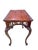 Chippendale Vintage Chippendale Style Carved Mahogany Side Table /Console 31" H For Sale - Image 3 of 10