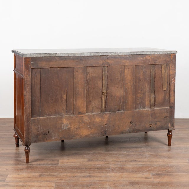 20th Century French Marble Top Mahogany Sideboard Buffet For Sale - Image 13 of 13