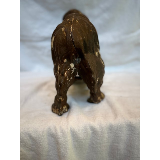Very Rare Extra Large King Charles Cavalier Door Stop, 1930s For Sale - Image 9 of 12