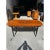 Ebony 1940s French Art Deco Exotic Macassar Ebony Writing Desk / Dining Table For Sale - Image 8 of 12
