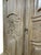 French Provincial Bleached Oak Buffet À Deux Corps Cabinet With Carved Fruit Basket Doors For Sale - Image 4 of 12