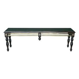 Late 20th Century Spanish Colonial Style Long Console Table For Sale