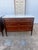 French 19th Century Louis XVI Pair of Mahogany Carrara Marble Top Commode For Sale - Image 4 of 12