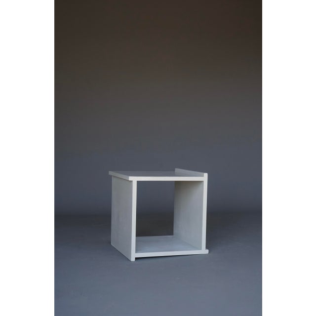 1960s Vintage Plywood Cube Stool, 1960s For Sale - Image 5 of 10