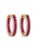 Gemstone 18k Gold Diamond 2.76ct Ruby Stud Earrings, New For Sale - Image 7 of 8
