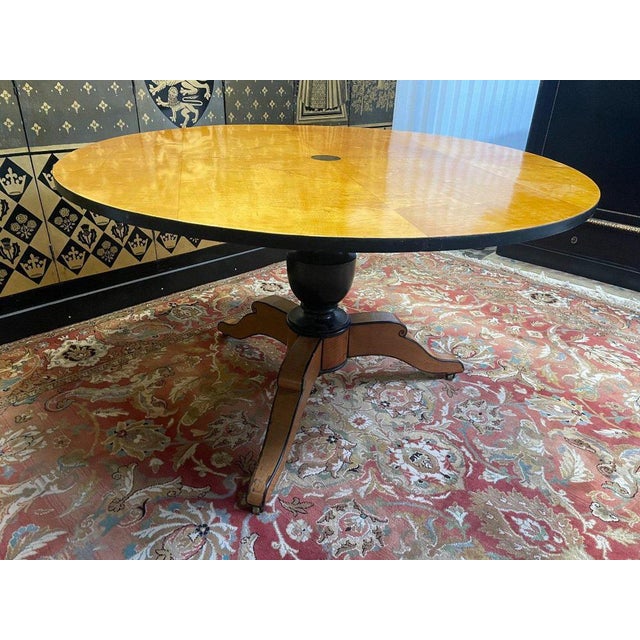 Charles X Round Dining Table For Sale - Image 6 of 6