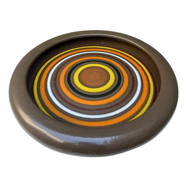 Concentric Circle Ashtray, West Germany, 1970s For Sale