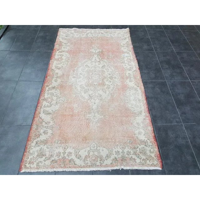 Vintage Bohemian Rug- 3′10″ × 7′3″ For Sale - Image 11 of 11