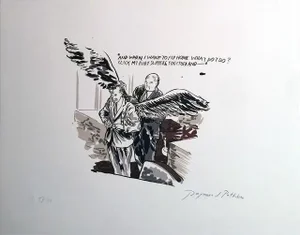 Raymond Pettibon "Click My Ruby Slippers", Silkscreen Print 2010