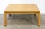 Tan Square Coffee Table in Ash, 1980s For Sale - Image 8 of 8