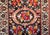 Vintage Bakhtiari Wide Runner, Handwoven Wool, Floral Bouquet Design, Navy & Red, 4x13 For Sale - Image 14 of 17