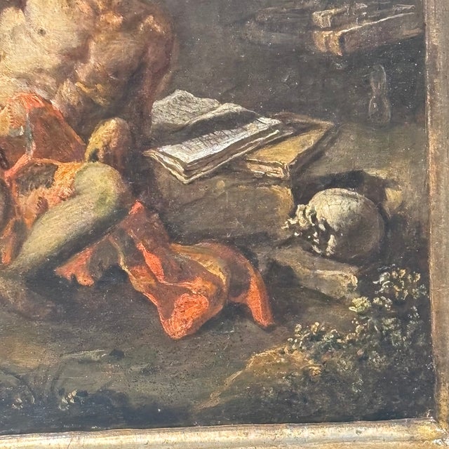 Neapolitan School Artist, Saint Elias, The Miracle of the Crows, 1600, Oil on Canvas For Sale - Image 9 of 18