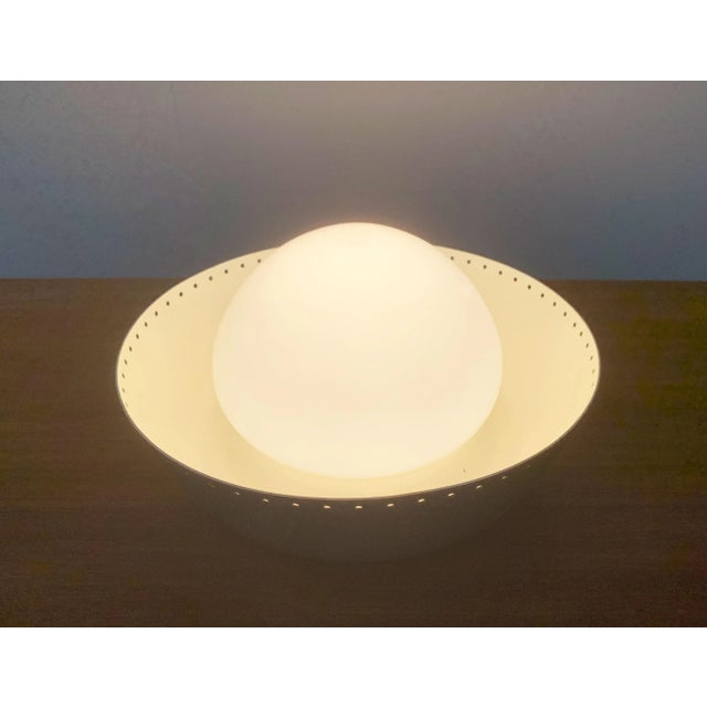 Mid-Century German Minimalist Ceiling Lamp from Bega For Sale - Image 11 of 18