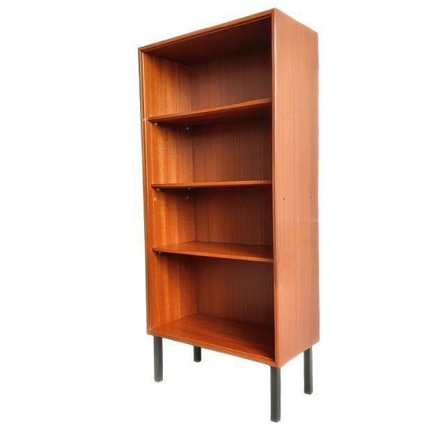 Vintage Danish Teak Bookcase, 1960s For Sale - Image 6 of 6