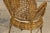 Set of Six Mid 20th Century French Riviera Rattan Armchairs, Provence For Sale - Image 11 of 18