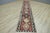 Red 1970s Southwestern Style Hand Knotted Red Oushak Kilim Runner Rug 2.6 X 13.4 Ft For Sale - Image 8 of 8