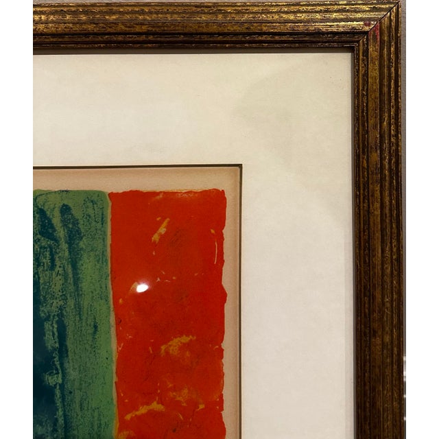 1970s Guy Bardone - Original Signed Lithograph - Flower and Vase Still Life For Sale In Baltimore - Image 6 of 8