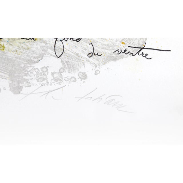 Rachel Tobiasse, Theo Year: 1984 Lithograph on Arches, signed and numbered in pencil Edition: 86/125 Size: 42 x 28.5 in....