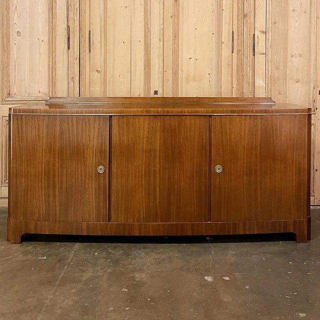 Mid-Century Modern Mahogany Buffet by De Coene For Sale - Image 13 of 13