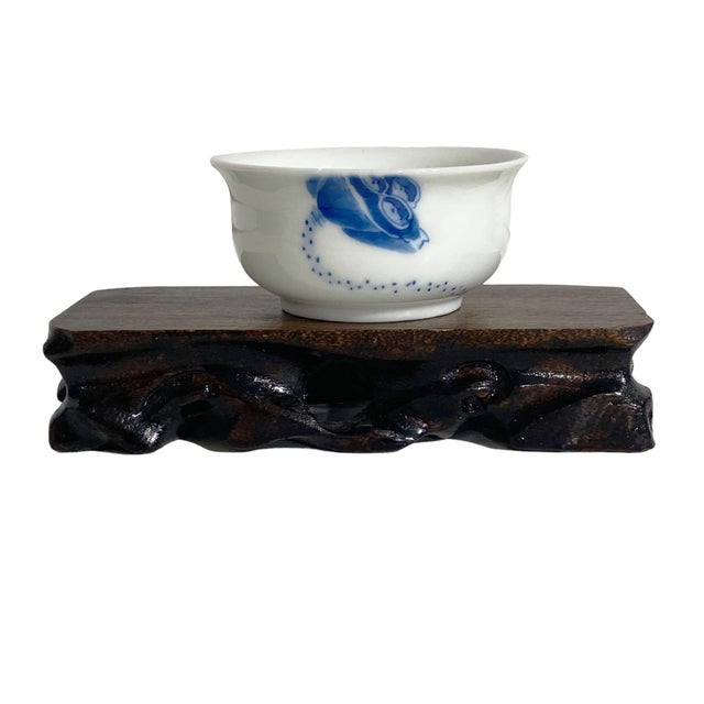 Chinoiserie Chinoiserie Solid Wood Stand 4.75"w by 1"h For Sale - Image 3 of 6