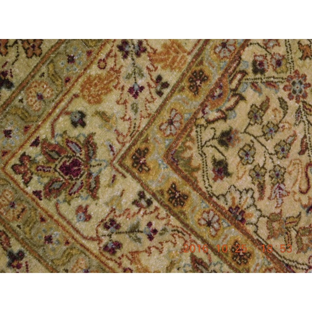 Early 21st Century Vintage Hand Knotted Wool Rug. 9'x 11'8" For Sale - Image 9 of 13