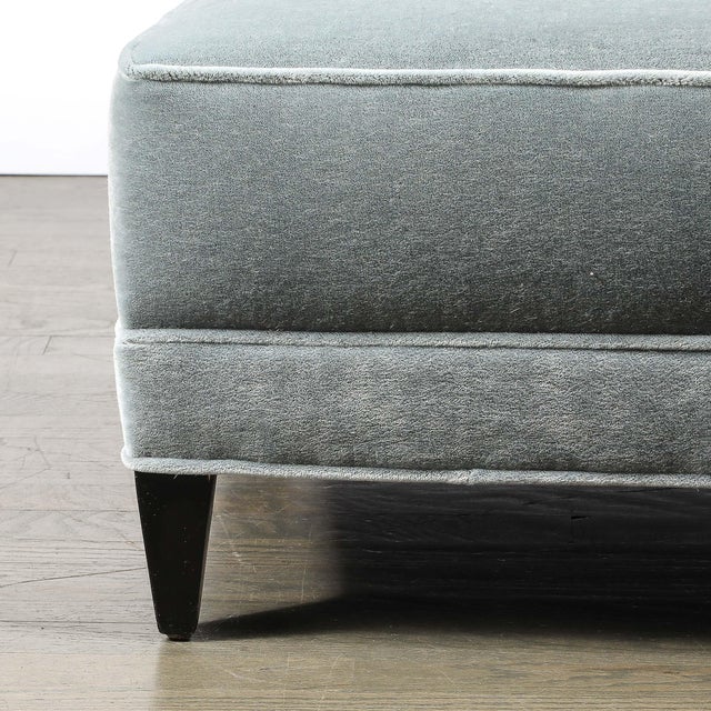 This elegant pair of Mid-Century Modern slipper chairs captures the charm and simplicity of 1950s American furniture...