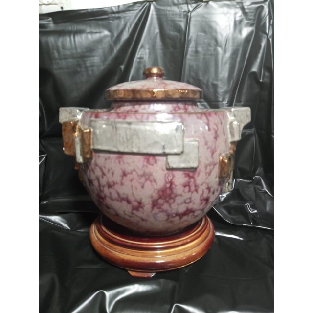 Art Deco Vase from Cerámicas Benlloch, Manises, Spain, 1990s, Set of 3 For Sale - Image 6 of 6