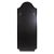 2020s Bosworth Brushed Black Shield Mirror - Tall For Sale - Image 5 of 9