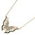 Early 21st Century New Beginning Gold & Black Diamond Butterfly Pendant Necklace For Sale - Image 5 of 7