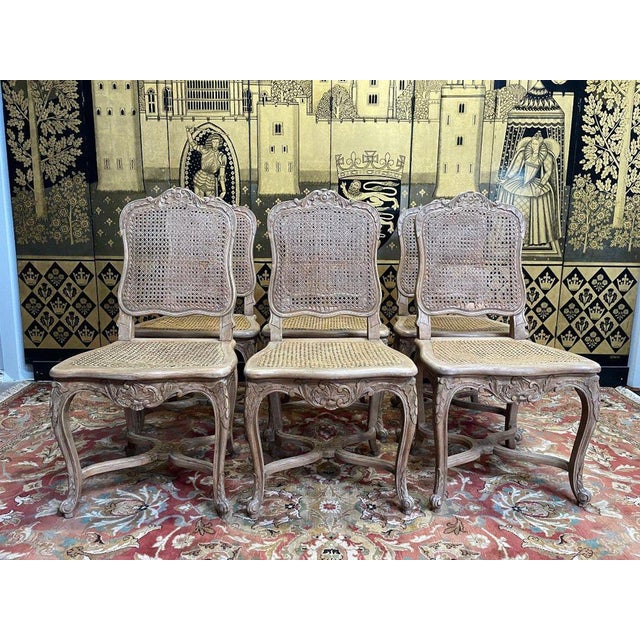 Louis Xv Style Chairs, Set of 6 For Sale - Image 12 of 12