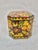 Vintage floral tin. Made in England. Features a floral design in fall colors. Perfect to use for a gift box or in a fall...