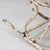 This 1920s Austrian Thonet-style bentwood rocking chair embodies the graceful curvature and lightness associated with...