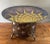 1960s Vintage Celestial Wood, Metal and Glass Coffee Table For Sale In New York - Image 6 of 6
