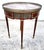 French Louis XVI Bouillotte Table With Rouge Marble Top For Sale - Image 9 of 17
