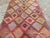 Mid-Century Modern Mid 20th Century Mid 20th Century Vintage Turkish Handmade Kilim Boho Area Rug For Sale - Image 3 of 11